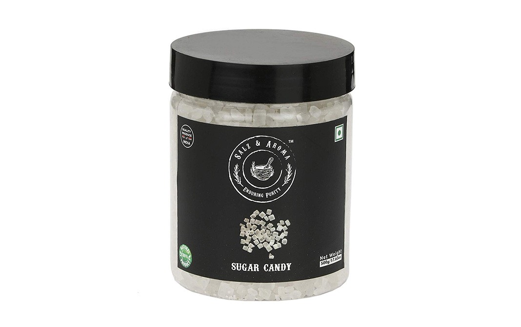 Salz & Aroma Sugar Candy   Plastic Jar  250 grams